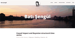 Desktop Screenshot of batisengul.co.uk